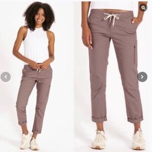 Vuori Ripstop Pants Hazel Mauve In Size Medium